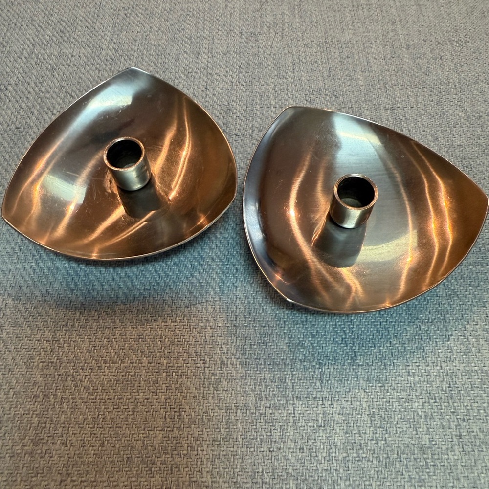 Steal ton stainless steel candle holders Denmark